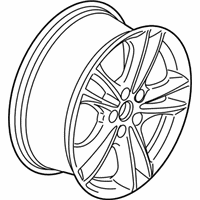 OEM 2020 Ford SSV Plug-In Hybrid Wheel, Alloy - JS7Z-1007-D