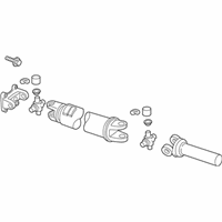 OEM 2005 Ford F-250 Super Duty Drive Shaft - 2C3Z-4602-NB