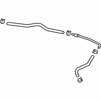 OEM 2015 Chevrolet Spark Overflow Hose - 96676630