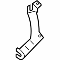 OEM 2016 BMW X5 HOLDER CATALYTIC CONVERTER N - 18-32-8-643-125