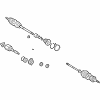 OEM Toyota Celica Axle Assembly - 43410-20800