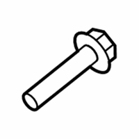 OEM Mercury Upper Control Arm Bolt - -W302468-S300
