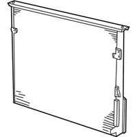 OEM 1996 BMW Z3 Condenser, Air Conditioning - 64-53-8-398-181