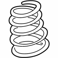 OEM 2001 Toyota Prius Coil Spring - 48131-47060