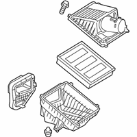 OEM 2016 Chevrolet Silverado 1500 Air Cleaner Assembly - 23462040