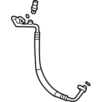 OEM Acura TLX HOSE, DISCHARGE - 80315-TGZ-A01