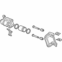 OEM 2016 Acura MDX Caliper Sub-Assembly - 43018-TZ5-A00