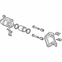 OEM Acura MDX Caliper Sub-Assembly - 43018-TZ5-A00