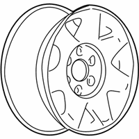 OEM 2005 Chevrolet Tahoe Wheel Rim - 15099907