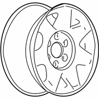 OEM 2006 Chevrolet Suburban 1500 Wheel Rim - 15099907