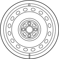 Genuine Scion Wheel, Steel - 42611-74060