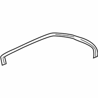 OEM 2002 BMW 530i Left Rear Sealing Betw.Door A.Roof Frame - 51-22-0-402-747