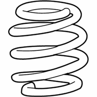 OEM 2019 Chevrolet Cruze Coil Spring - 13367033