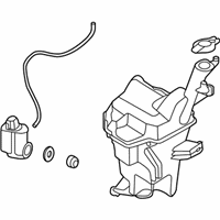 OEM Hyundai Reservoir & Pump Assembly-Washer - 98610-1R000