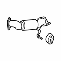 OEM 2019 Hyundai Tucson Front Muffler Assembly - 28610-F1130