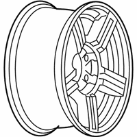 OEM 2011 Chevrolet Colorado Wheel, Alloy - 88964943