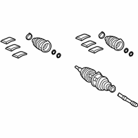 OEM Lexus Shaft Assembly,Front Drive - 43470-09B30