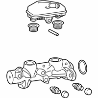 OEM 2019 Honda Accord Cylinder Set, Slave - 46806-T3Z-A00