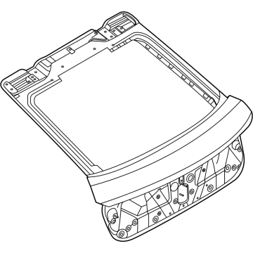 OEM 2022 BMW X6 TRUNK LID - 41-00-9-491-559