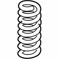 OEM 2011 Cadillac STS Coil Spring - 25783598