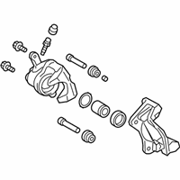 OEM 2012 Lexus RX350 Rear Passenger Disc Brake Cylinder Assembly - 47830-48101