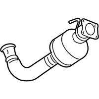 OEM 2013 Chevrolet Express 3500 Oxidation Catalytic Converter Assembly - 84451334