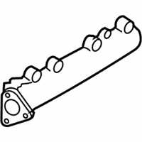OEM 2007 Chevrolet Express 3500 Engine Exhaust Manifold - 97224587