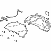 OEM Honda METER, COMBINATION - 78100-TRW-A02