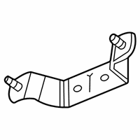 OEM Cadillac XT5 Converter & Pipe Brace - 55500810