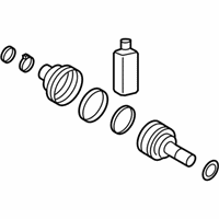 OEM Hyundai Palisade Joint Kit-RR Axle Diff Side - 49682-C5000