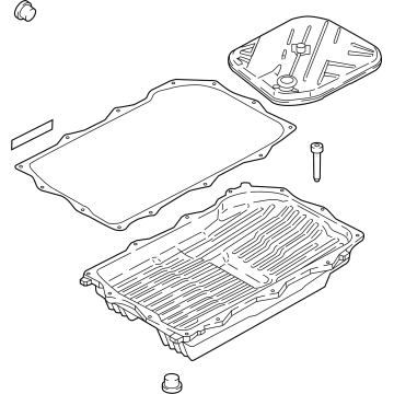 OEM BMW M4 KIT, OIL PAN FLUID FILTER AU - 24-11-9-504-520