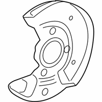 OEM 2012 Scion iQ Splash Shield - 47781-74020