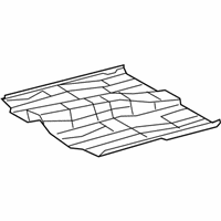 OEM 2012 Toyota Corolla Front Floor Pan - 58111-12918