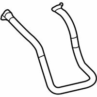 OEM 2008 Ford Expedition Lower Hose & Tube - 7L1Z-3A713-B