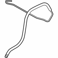 OEM 2011 Ford Transit Connect Lower Return Hose - 9T1Z-3A713-B