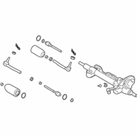 OEM 2014 Infiniti Q70 Power Steering Gear & Linkage Assembly - 49001-3WG0A