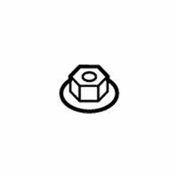 OEM 2017 Ram ProMaster 3500 Nut-Flange - 68134490AA