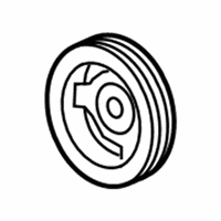 OEM 2017 Cadillac CTS Vibration Damper & Pulley - 12700427