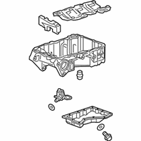 OEM Chevrolet Camaro Upper Oil Pan - 12711495