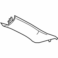 OEM Cadillac Escalade ESV Windshield Pillar Trim - 23369505