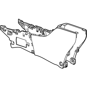 OEM 2021 Chevrolet Trailblazer Center Console - 42708824