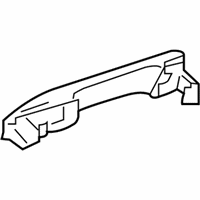 OEM 2017 Lexus GS F Front Door Handle Assembly - 69210-0E010-B5