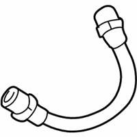 OEM 2006 Pontiac Vibe Hose, Rear Brake - 88971253