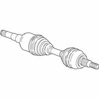 OEM 2020 Chevrolet Traverse Axle Assembly - 84557436