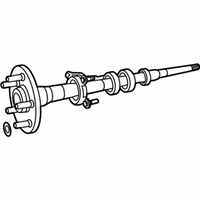 OEM 2021 Jeep Wrangler Axle Rear Shaft Left - 68401893AA