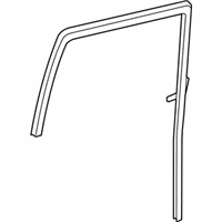 OEM 2020 Toyota Tundra Glass Run - 68142-0C040