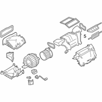 OEM 2013 Nissan Leaf Blower Assembly-Air CONDITIONE - 27210-3NF0A