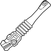 OEM 2017 BMW 530i Universal Joint With Corrugated Tube - 32-30-6-788-156
