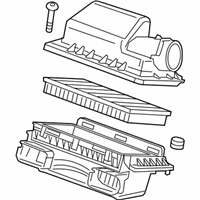OEM 2017 Cadillac CT6 Air Cleaner Assembly - 84009416