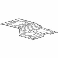 OEM 2000 Ford Expedition Floor Pan - XL1Z7811215BA